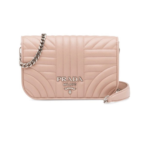 Sold. Prada Diagramme Nappa Leather Shoulder Bag - Picture 8 of 8